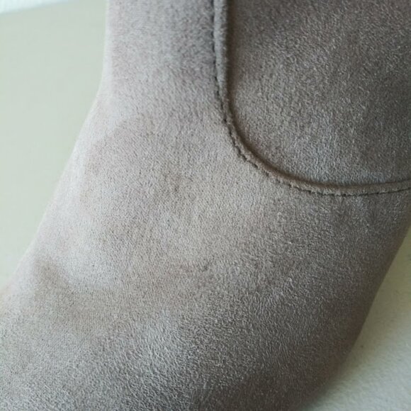 Qupid women's size 7 taupe high heel ankle boots - Picture 13 of 13